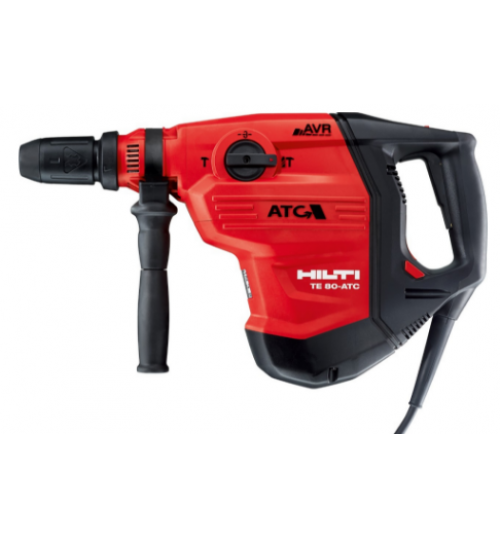 Hilti,Hammer Drill TE 80 ATC AVR,Drilling range 1/2" to 6" for Concrete and masonry and stones,Agent Guarantee