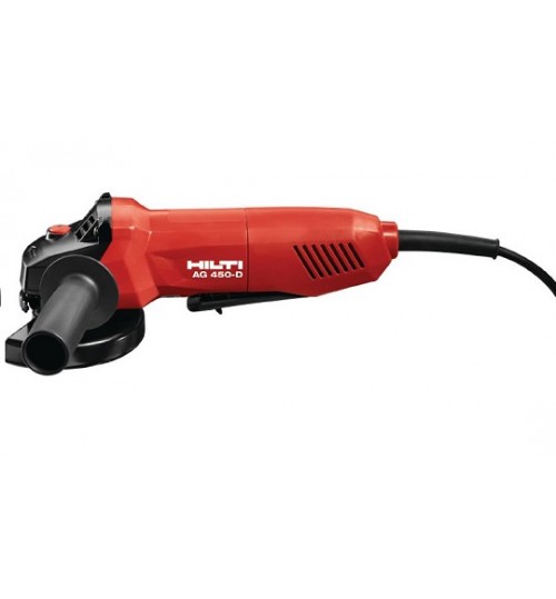 Cutting Grinding Hilti Model AG 450 7-D Volume Pack 96 for all cutting and grinding applications with dead man’s switch Disc Upto 4.5 inch Agent Guarantee