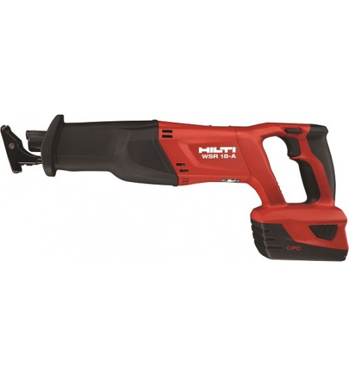 Sawing Hilti Machine Model WSR 18-A Cordless reciprocating saw for heavy duty demolition Stroke length upto1 inch Agent Guarantee