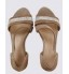 Marks & Spencer Suede Wedge Heel Asymmetrical Sandals