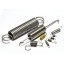 Extension springs high quality steel springs available in different sizes