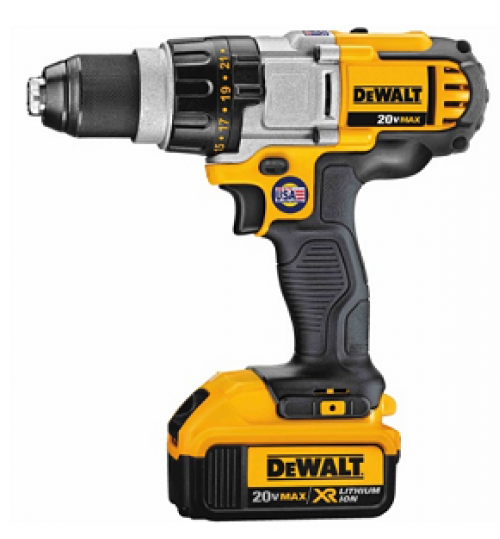 Drill Dewalt available in saudi model DCD980M2 with 3 speed 20 volt agent guarantee