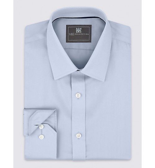 M&S Pure Cotton Non-Iron Shirt