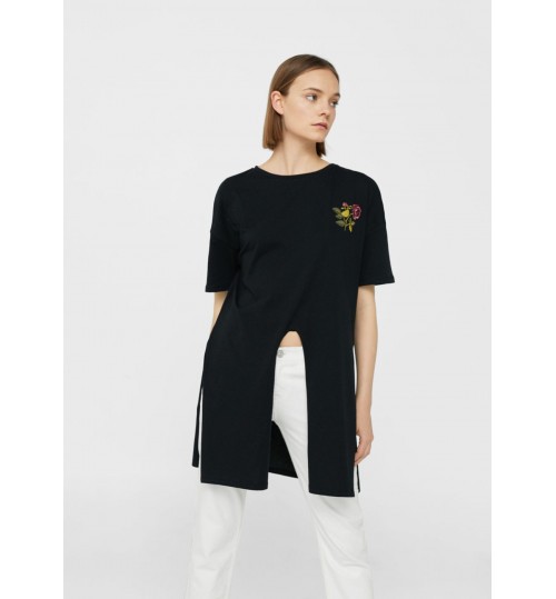 MANGO Vent Embroidered T-shirt