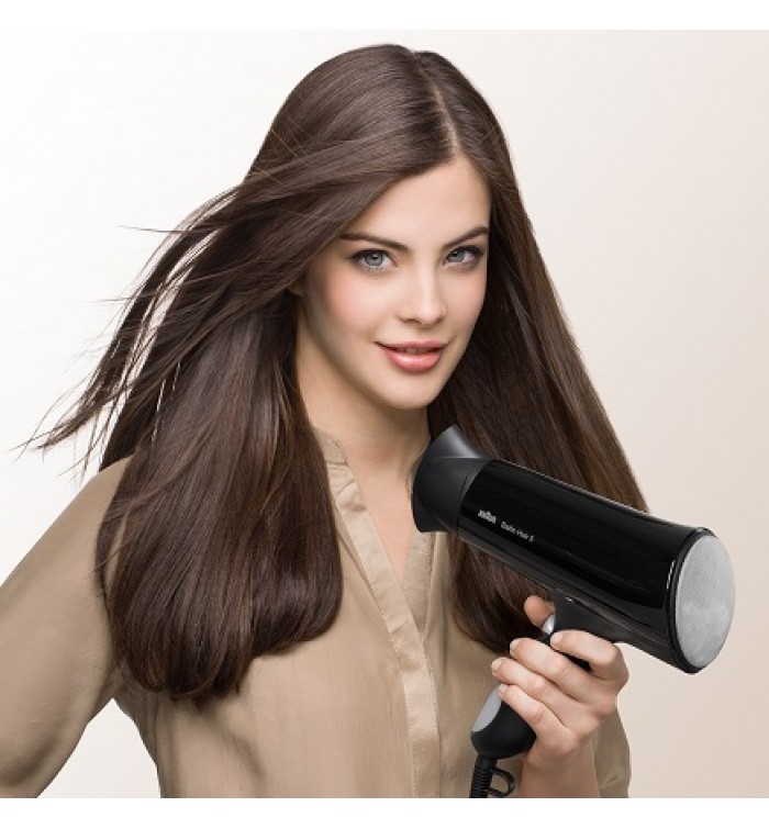 Braun Dryer,Satin Hair 5 IONTEC dryer HD550 with straightening and comb  attachments
