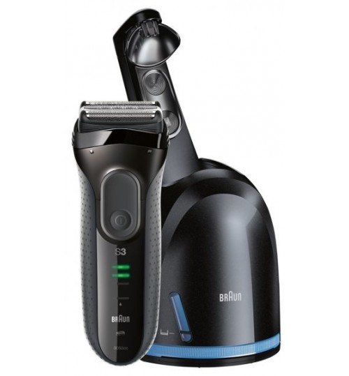 Series 3 Shaver with Clean and Charge System by Braun model 3050cc
