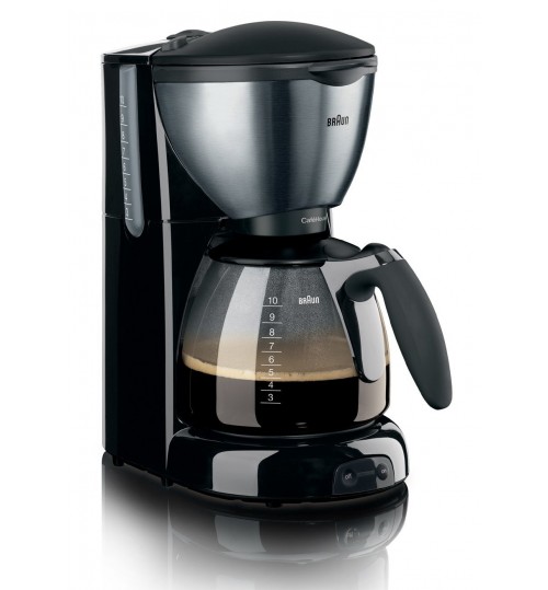 آلة صنع قهوة من براون كافيه هاوس Pure AromaDeluxe KF570 أسود