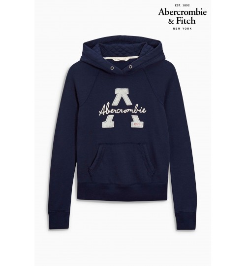 Abercrombie & Fitch Navy Overhead Hoody