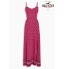Red Hollister Red Print Maxi Dress