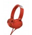 Sony Headphone,Sony,XB550AP,Extra Bass On-Ear Headphone,Red