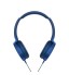 Sony Headphone,Sony,XB550AP,Extra Bass On-Ear Headphone,Blue