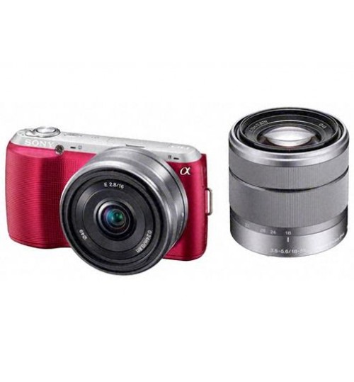 16.2 Mega Pixel Camera with SEL16F28 and SEL1855 lenses -NEX-C3D/P
