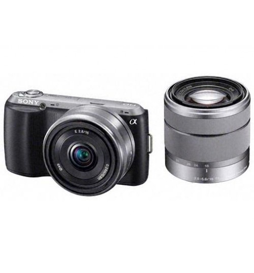 16.2 Mega Pixel Camera with SEL16F28 and SEL1855 lenses -NEX-C3D/B