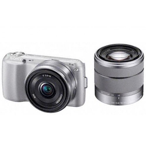 16.2 Mega Pixel Camera with SEL16F28 and SEL1855 lenses -NEX-C3D/S